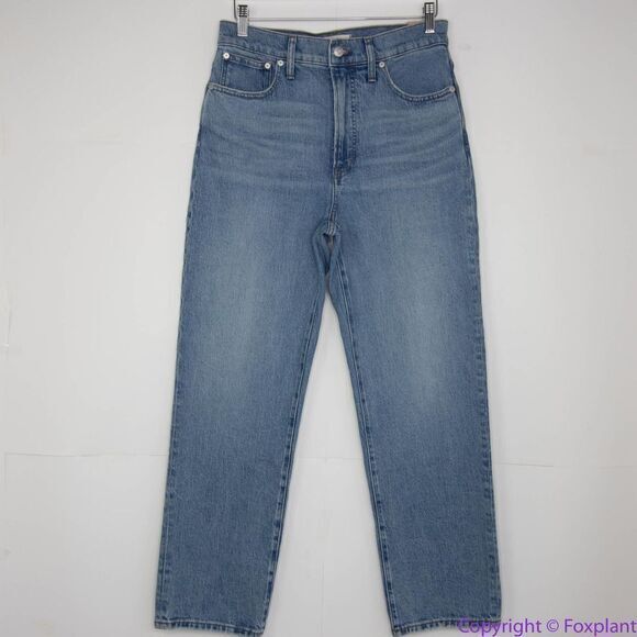 NEW Madewell Perfect Vintage Straight Jean in Hoye‎ Wash, 28, NC331 - Picture 2 of 13
